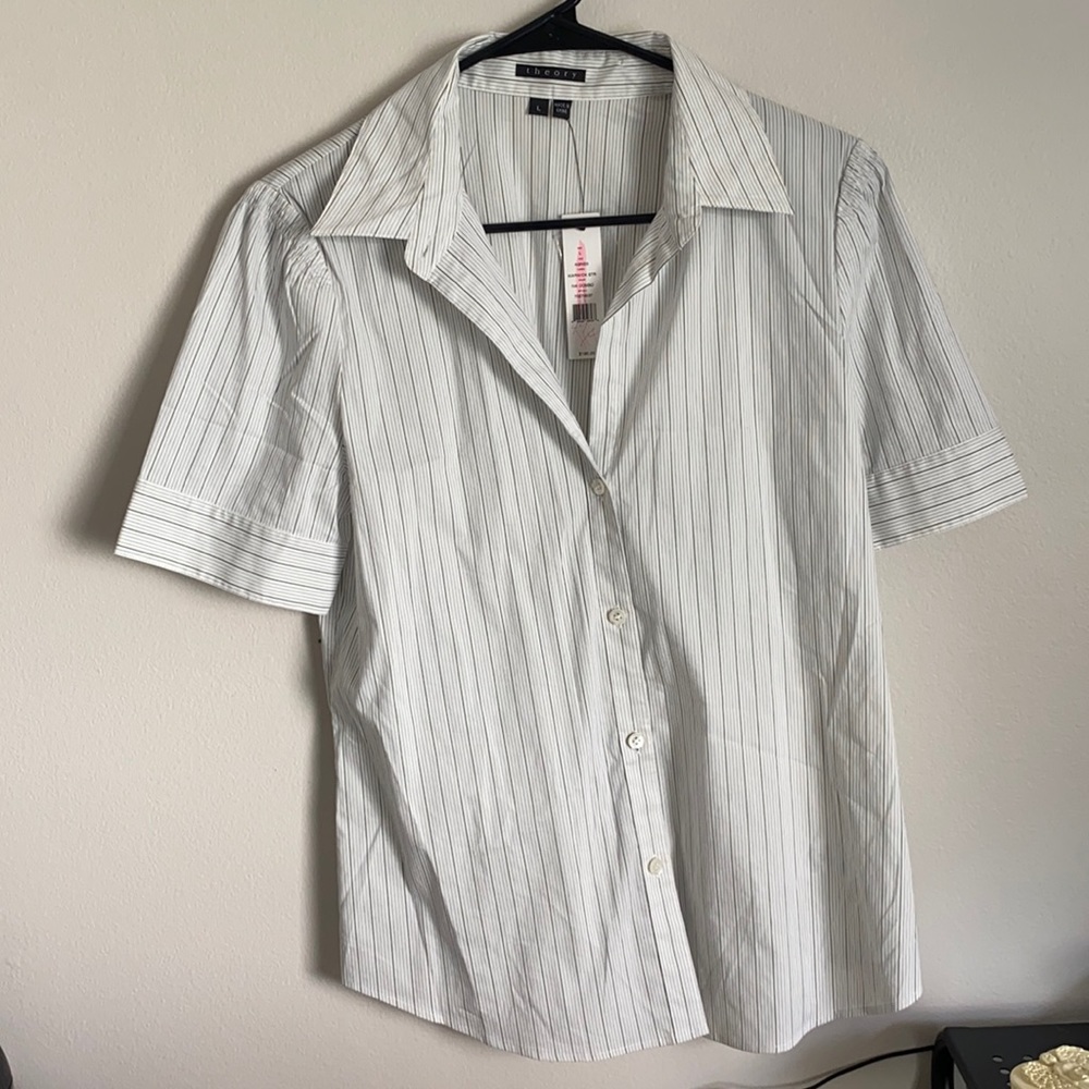 Pinstripe Theory Button down